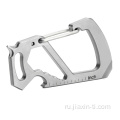 Открывалка для бутылок EDC Pocket Tool Gr5 Titanium Carabiner